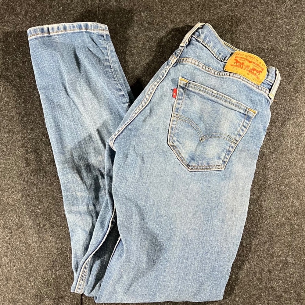 Levi's 511 Slim Jeans Mens 32x32 Blue Denim Classic Casual Workwear Everyday